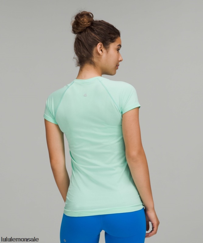 Lululemon Damen DELULU157 | Lululemon Deutschland Wild Mint Swiftly Tech Kurzarmshirt 20